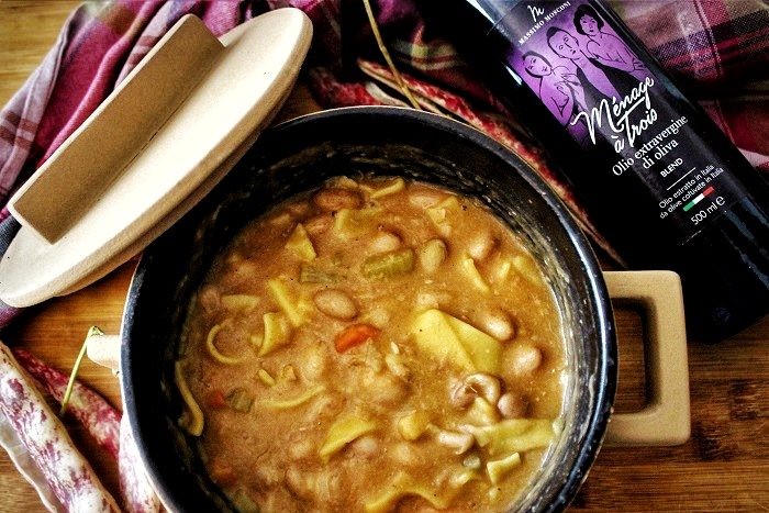 Zuppa di Maltagliati: fotografia della ricetta dall’archivio Emozioneolio