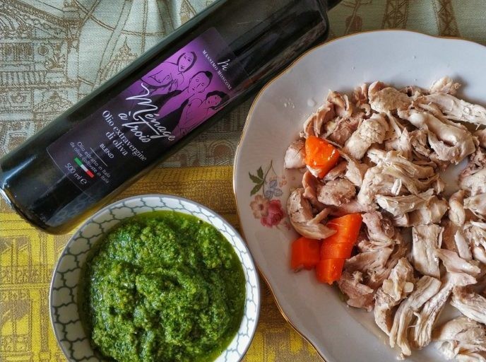 Salsa Verde: fotografia della ricetta dall’archivio Emozioneolio