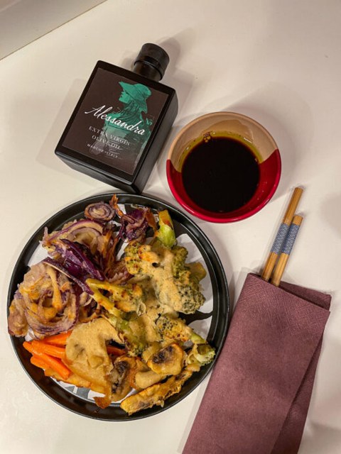 Tempura di verdure · Alessandra