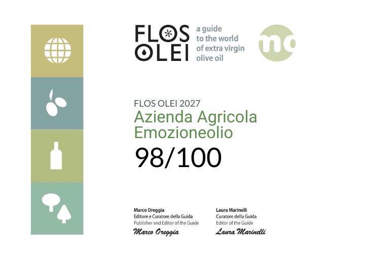 Flos Olei 2027 · Punteggio 98/100